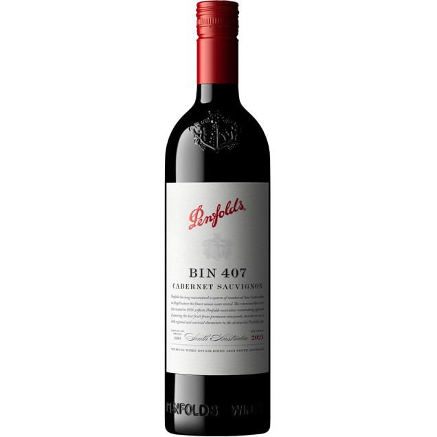 Penfolds Bin 407 Cabernet Sauvignon  2018 