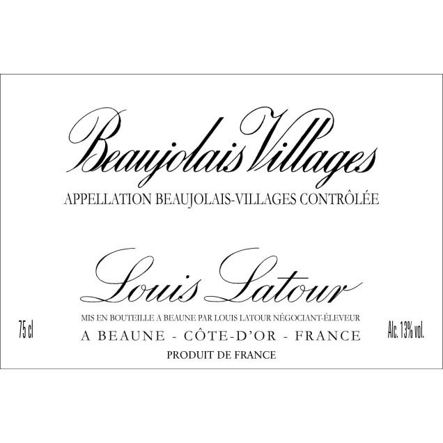 Beaujolais-Villages 2019 Louis Latour 