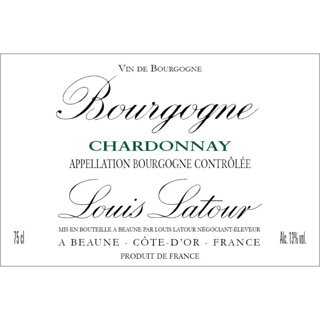 Louis Latour Bourgogne Chardonnay 2021 375ml