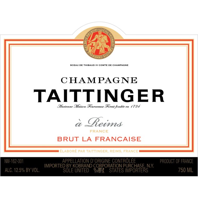 Champagne Taittinger Réserve Brut 