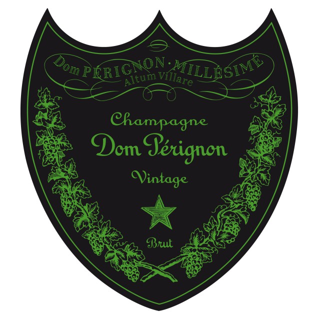 Champagne Dom Pérignon Brut Luminous Label