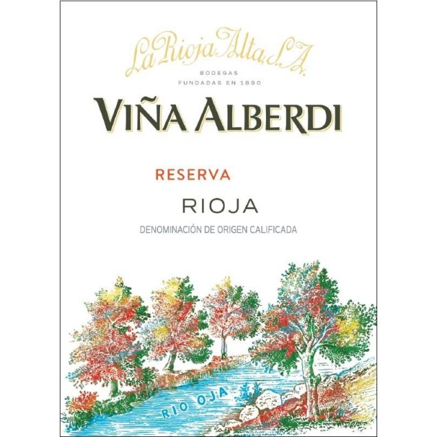 Viña Alberdi Reserva 2018 La Rioja Alta S.A.