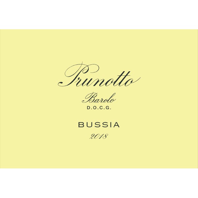 Prunotto Barolo Bussia DOCG 2018