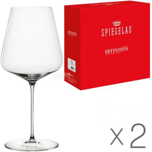 Spiegelau Definition Bordeaux  750ml. Caixa c/2 Taças