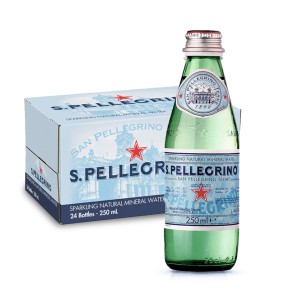 Água Mineral Natural Gaseificada S. Pellegrino – 250ml