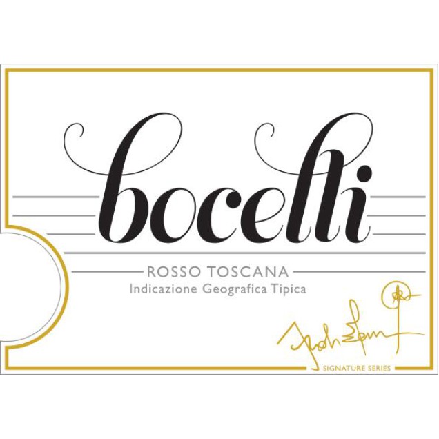 Rosso Toscano IGT Sangiovese 2018 Bocelli 