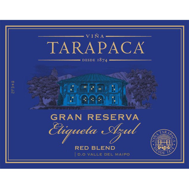 Gran Reserva Tarapacá Etiqueta Azul 2020