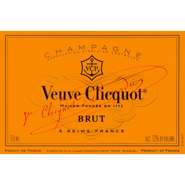 Champagne Veuve Clicquot Ponsardin Yellow Label Brut