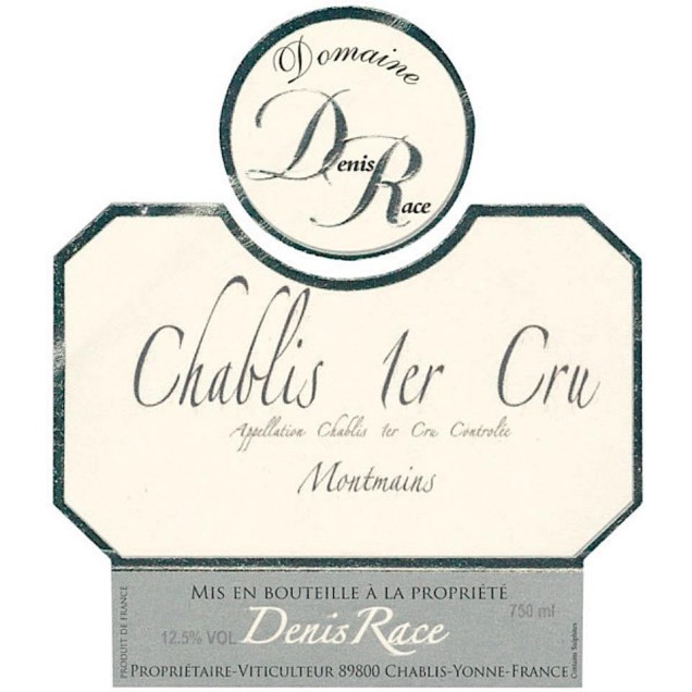 Chablis 1er Cru Montmains 2022 Domaine Race 