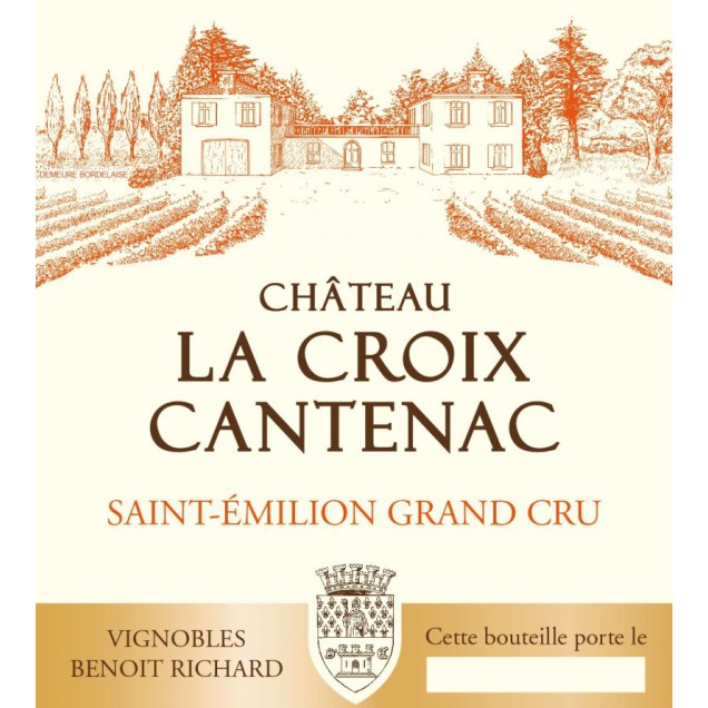 Château La Croix Cantenac  2021 Saint Émilion Grand Cru