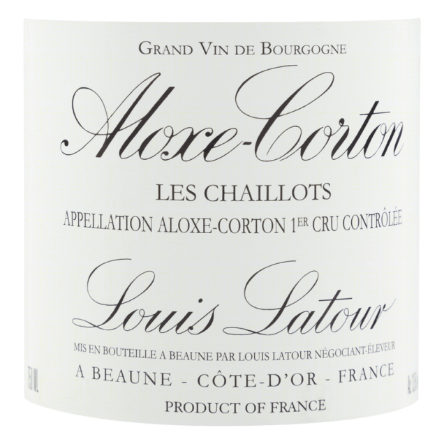 Louis Latour "Les Chaillots" Aloxe-Corton 1er Cru 2017 