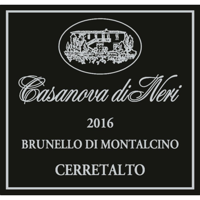 Brunello di Montalcino Casanova di Neri Cerretalto 2016 