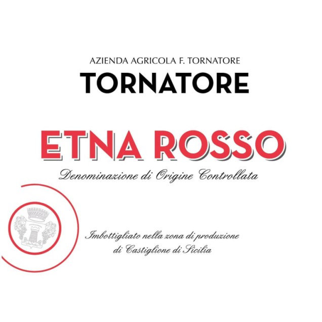 Etna Rosso Tornatore 2018