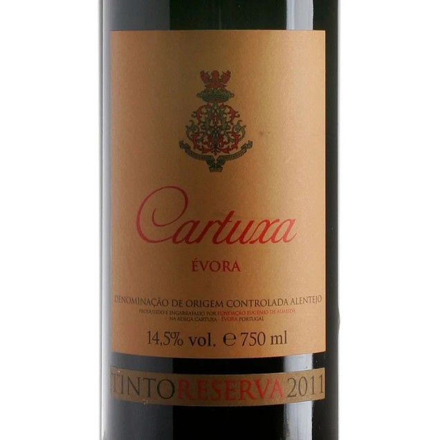 Vinho Tinto Português Cartuxa Reserva 2018 Alentejo