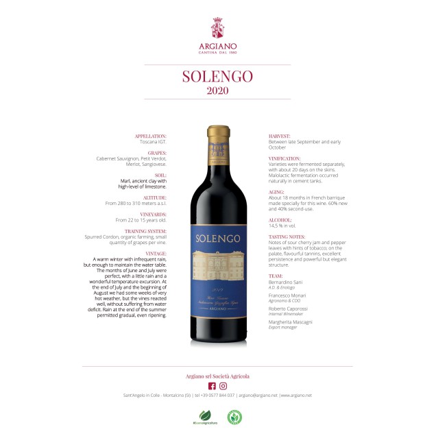 Solengo Toscana ITG 2019